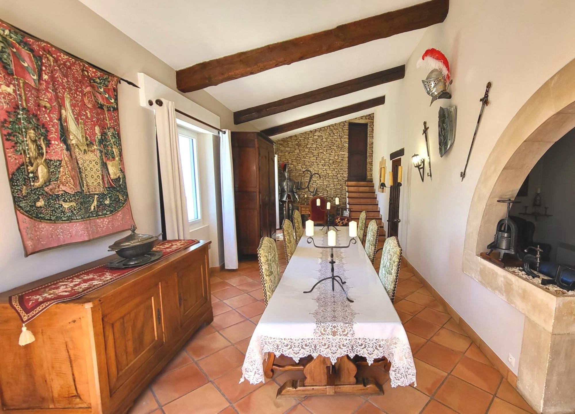 "La Massette Du Cheval Blanc" Villa De Caractere En Pierre LʼIsle-sur-la-Sorgue Dış mekan fotoğraf