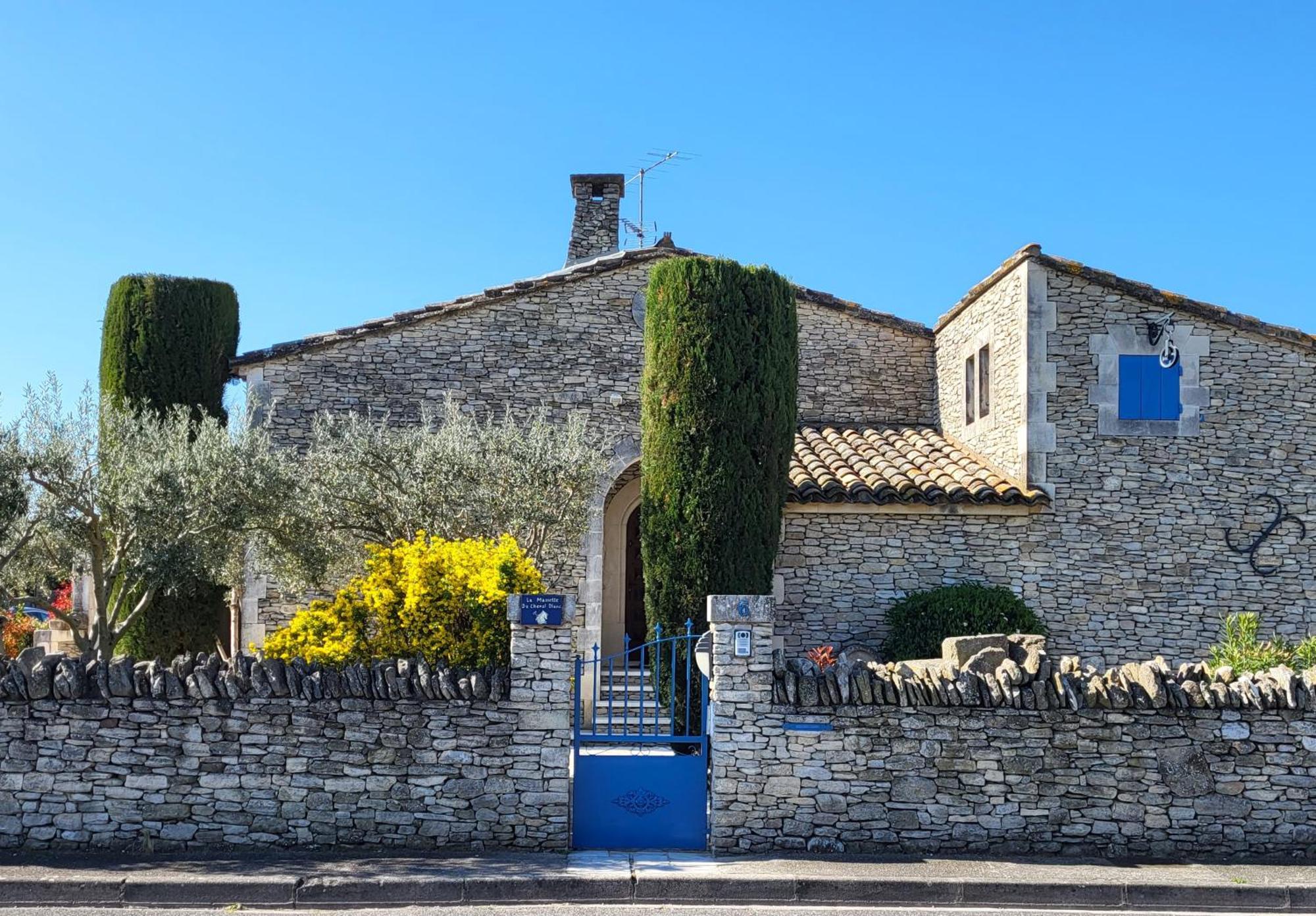 "La Massette Du Cheval Blanc" Villa De Caractere En Pierre LʼIsle-sur-la-Sorgue Dış mekan fotoğraf