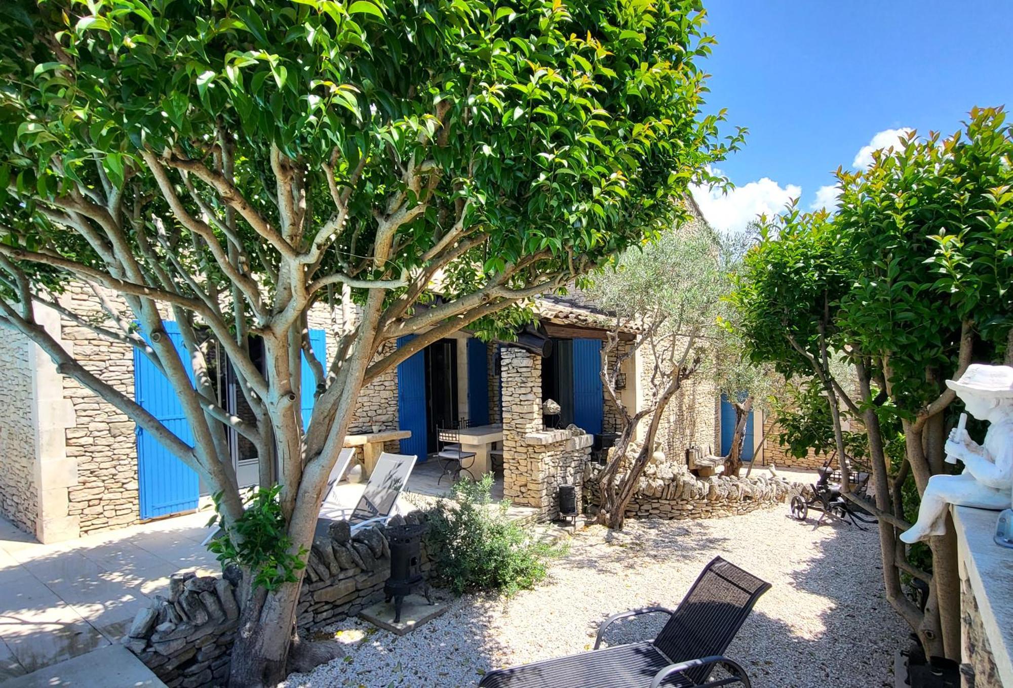 "La Massette Du Cheval Blanc" Villa De Caractere En Pierre LʼIsle-sur-la-Sorgue Dış mekan fotoğraf