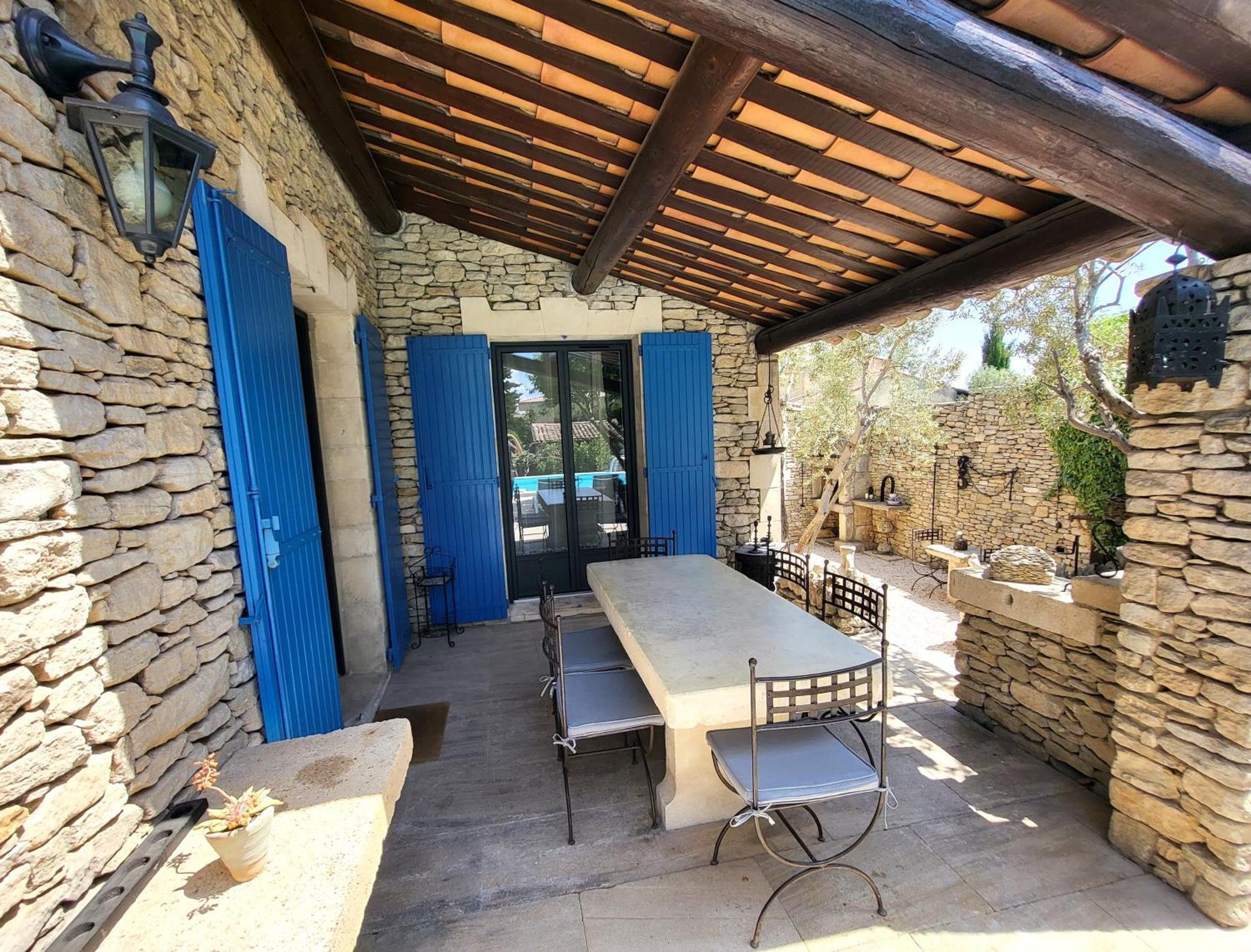 "La Massette Du Cheval Blanc" Villa De Caractere En Pierre LʼIsle-sur-la-Sorgue Dış mekan fotoğraf