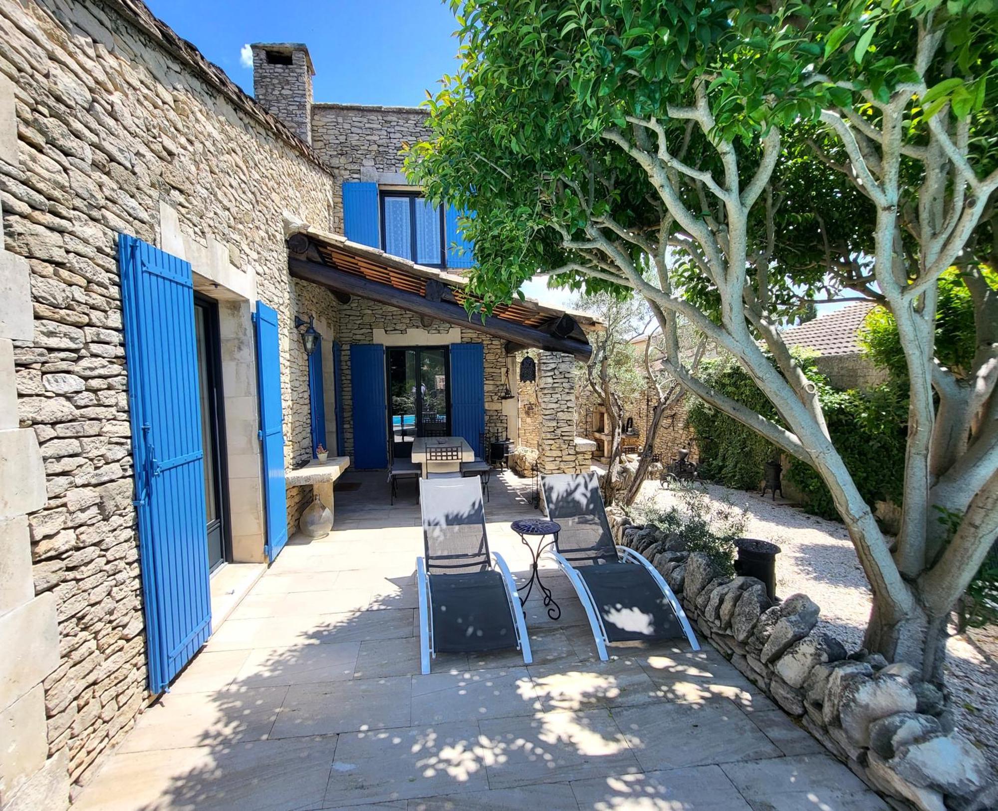 "La Massette Du Cheval Blanc" Villa De Caractere En Pierre LʼIsle-sur-la-Sorgue Dış mekan fotoğraf