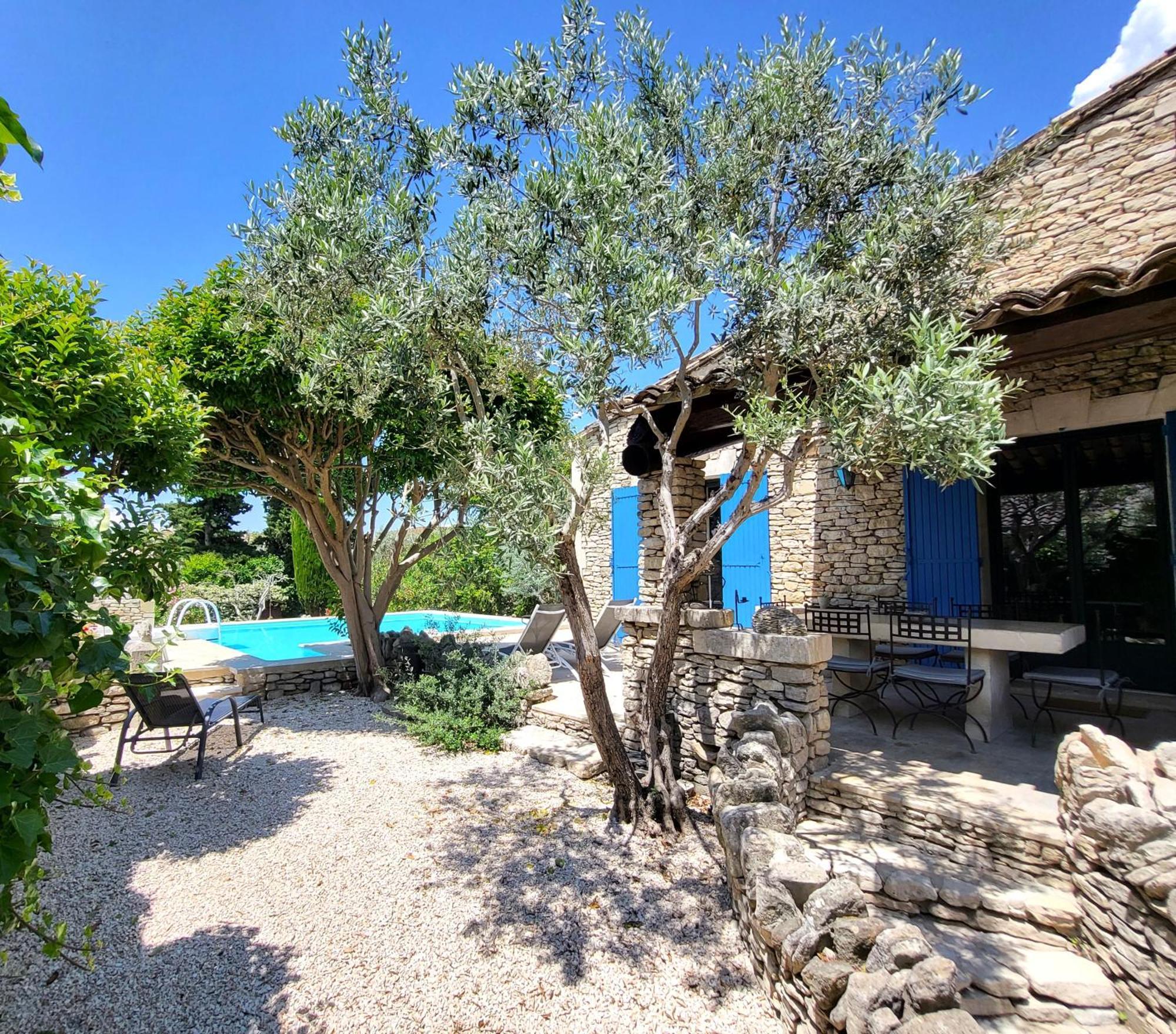 "La Massette Du Cheval Blanc" Villa De Caractere En Pierre LʼIsle-sur-la-Sorgue Dış mekan fotoğraf